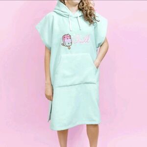 Pusheen Hooded Beach Towel Embroidered Poncho Summer 2023 Exclusive